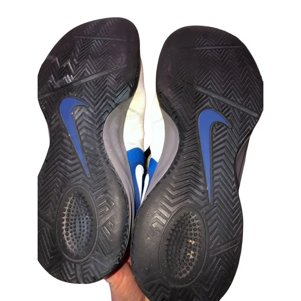 Nike Zoom Hyperenforcer Basketball Shoes Mens‎ Size 13 Eu 47.5 White 487786-100
